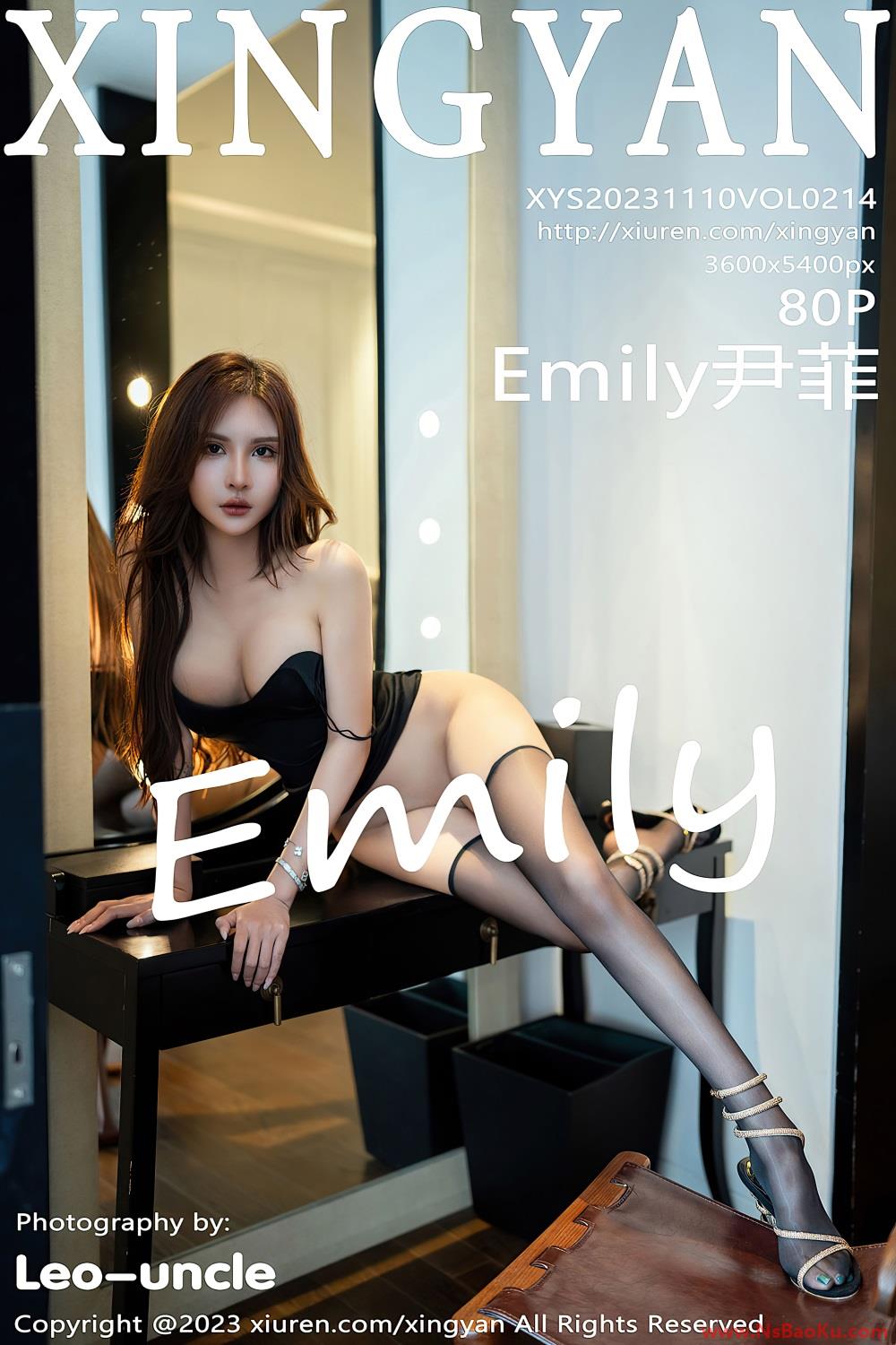 [XINGYAN星颜社] 2023.11.10 VOL.214 Emily尹菲 [81P/715MB]-男士宝库
