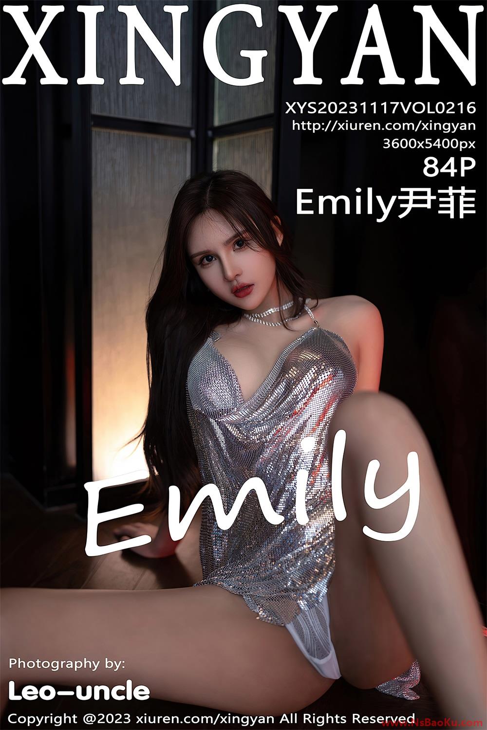 [XINGYAN星颜社] 2023.11.17 VOL.216 Emily尹菲 [85P/742MB]-男士宝库