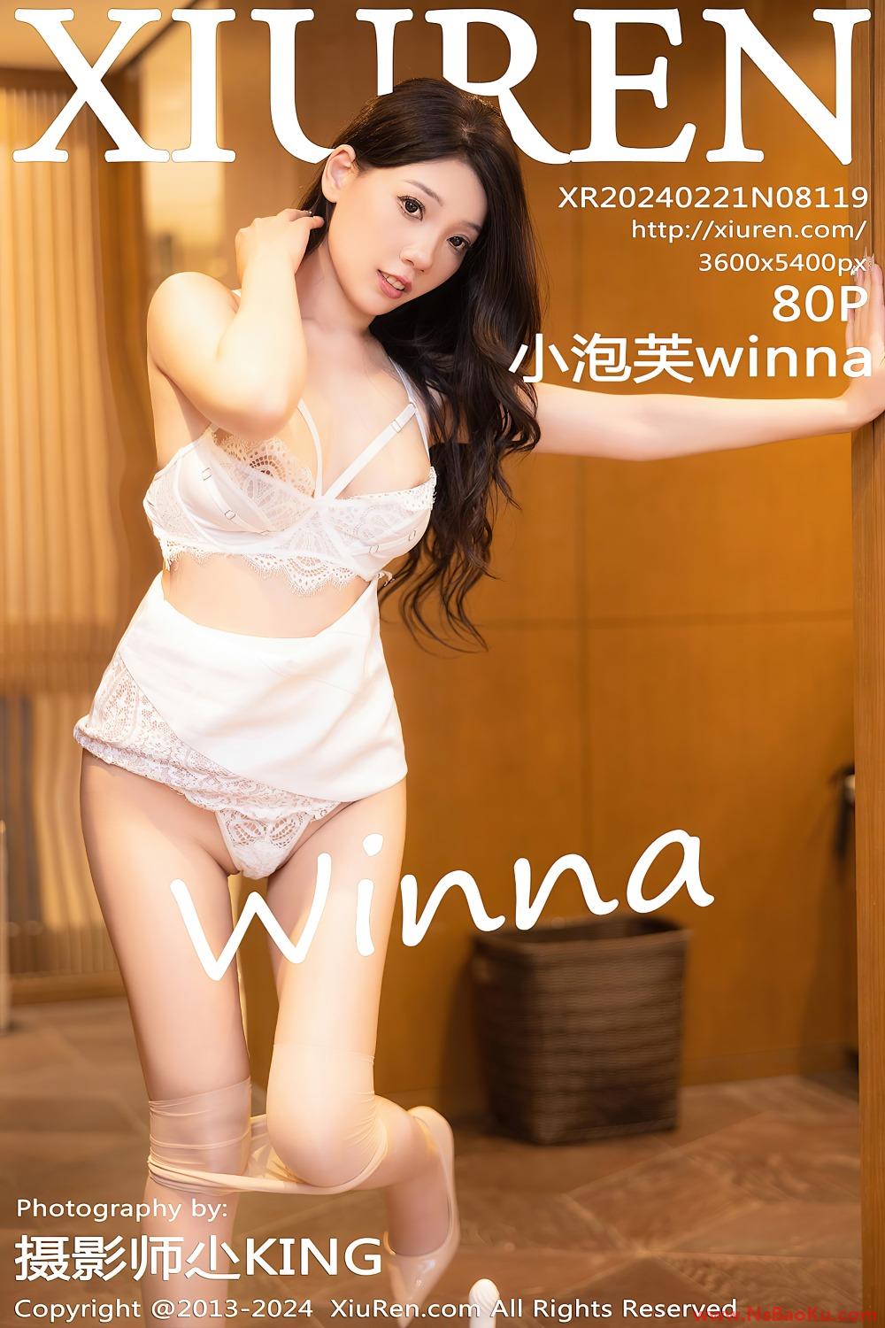 [XIUREN绣人网] 2024.02.21 NO.8119 小泡芙winna [81P/676MB]-男士宝库