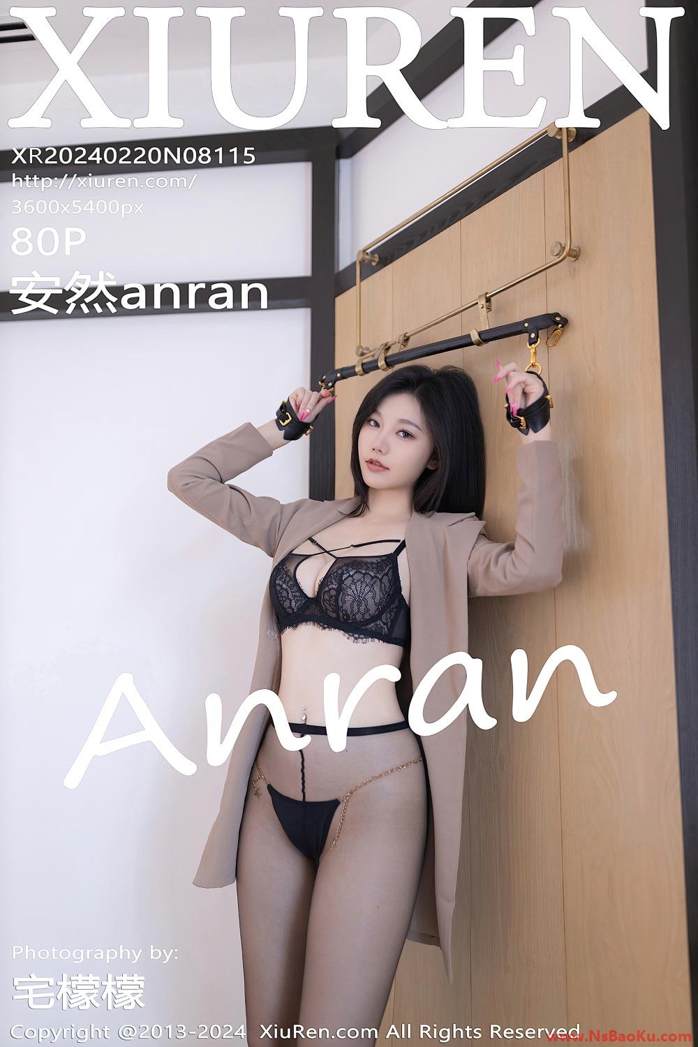 [XIUREN绣人网] 2024.02.20 NO.8115 安然anran [81P/639MB]-男士宝库