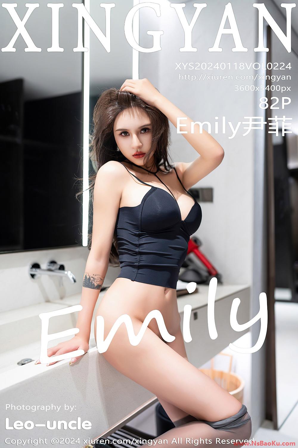[XINGYAN星颜社] 2024.01.18 VOL.224 Emily尹菲 [83P/887MB]-男士宝库