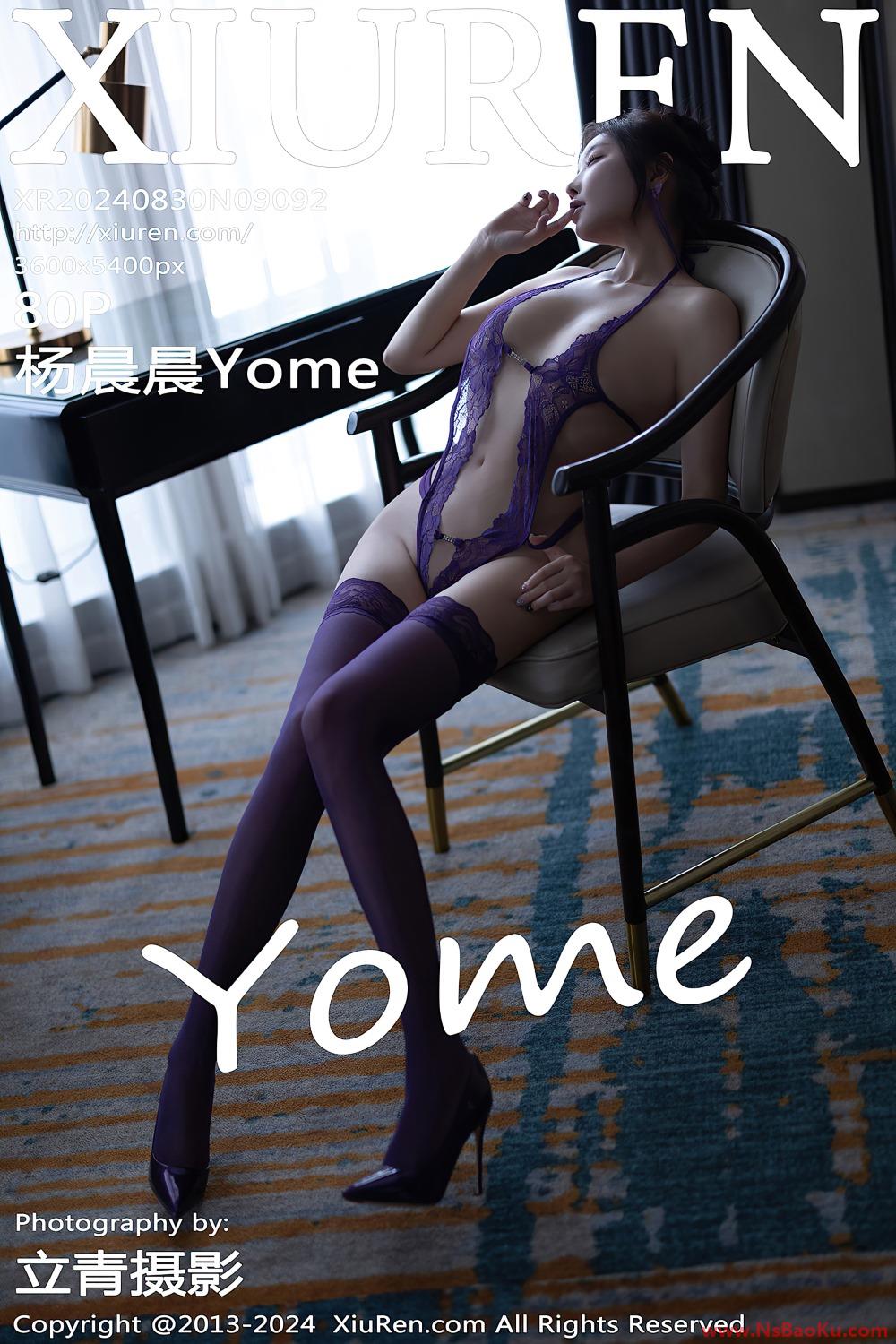 [XIUREN绣人网] 2024.08.30 NO.9092 杨晨晨Yome [81P/615MB]-男士宝库