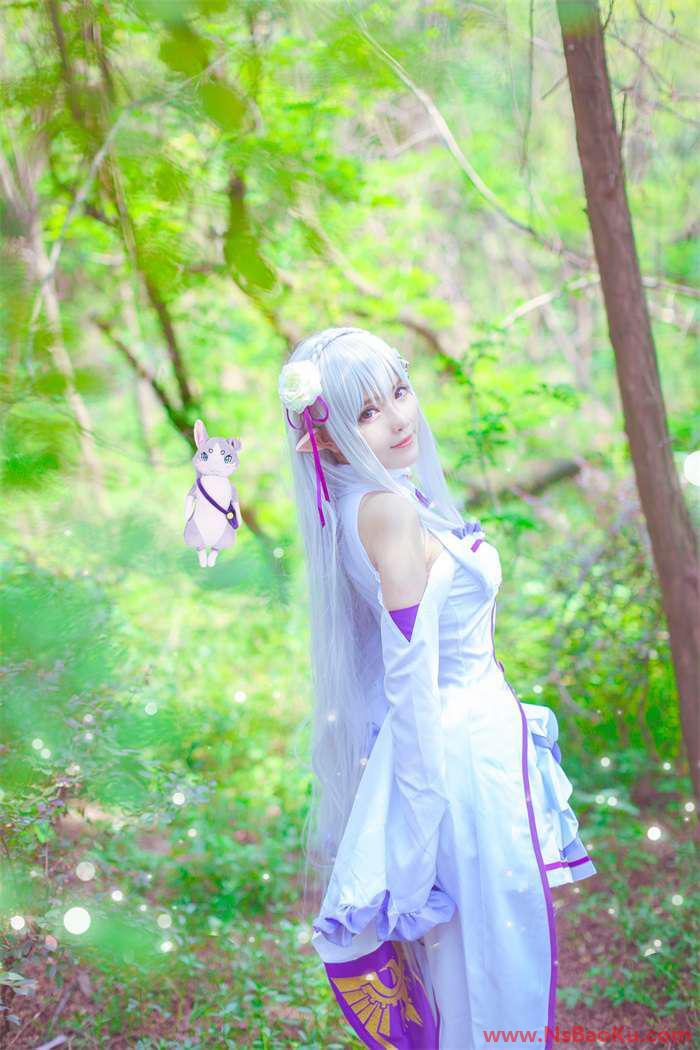 图片[3]-[Cosplay]从零开始的异世界生活 艾米莉娅 精美Cos [18P/120MB]-男士宝库