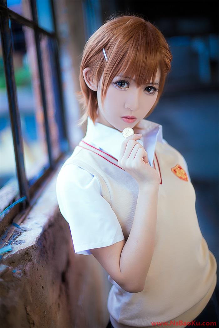 [Cosplay]《某科学的超电磁炮》御坂美琴 – 校服 [18P/16M]-男士宝库