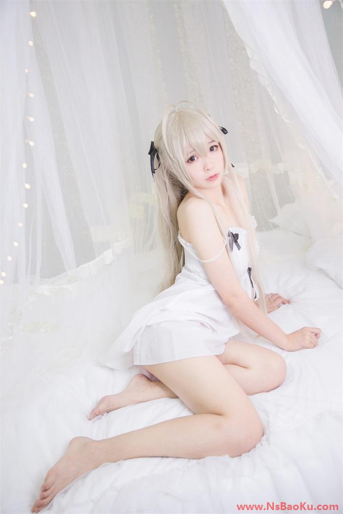 [Cosplay] 再见穹妹 – Kasugano Sora 睡裙ver [22P/152MB]-男士宝库