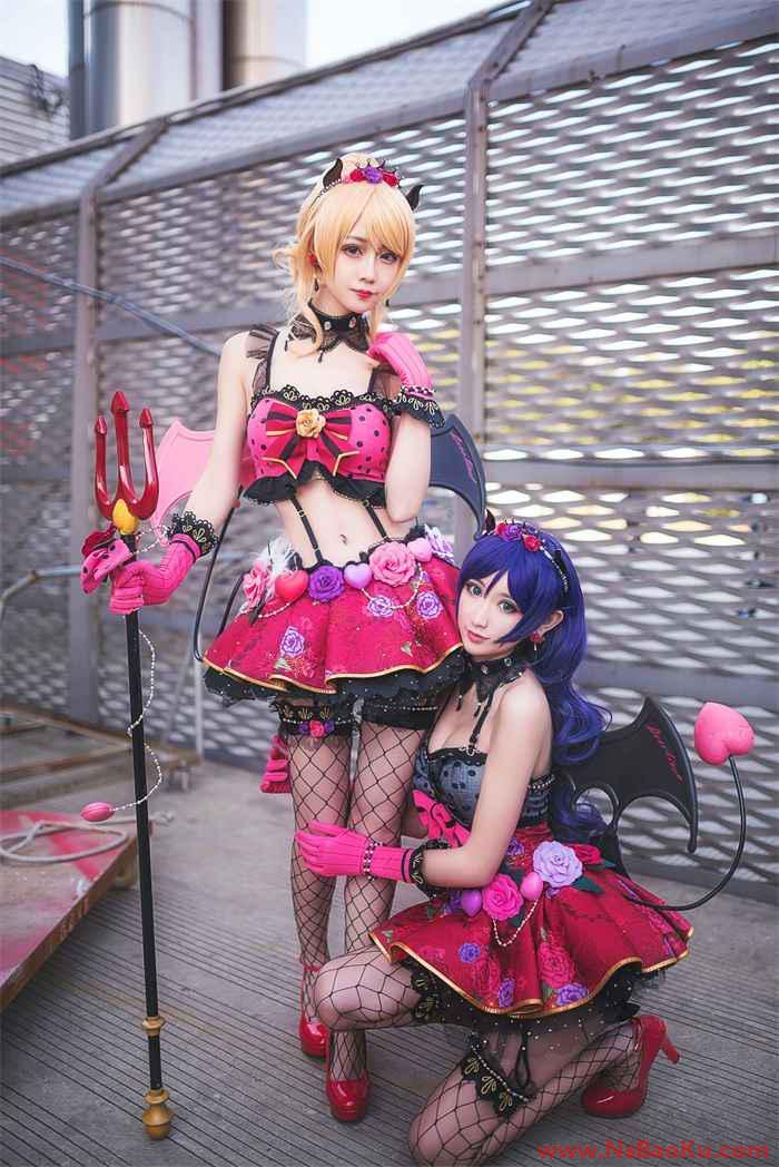 [Cosplay] 小恶魔2只 (绚濑绘里×东条希)Cos [29P/139MB]-男士宝库
