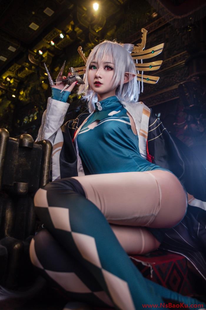 [Cosplay] 腿控福利 – 洛天依 Cos [27P/194M]-男士宝库