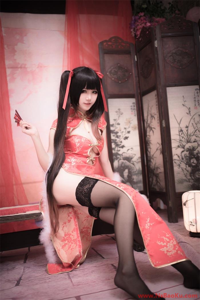 [Cosplay] 时崎狂三同人嘿丝旗袍Cosplay [26P/207MB]-男士宝库