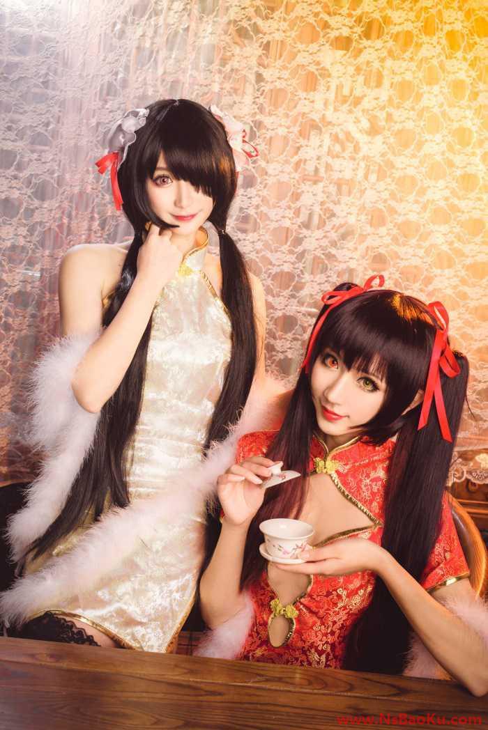 [Cosplay] 旗袍ver. 時崎狂三同人Cosplay [14P/71MB]-男士宝库