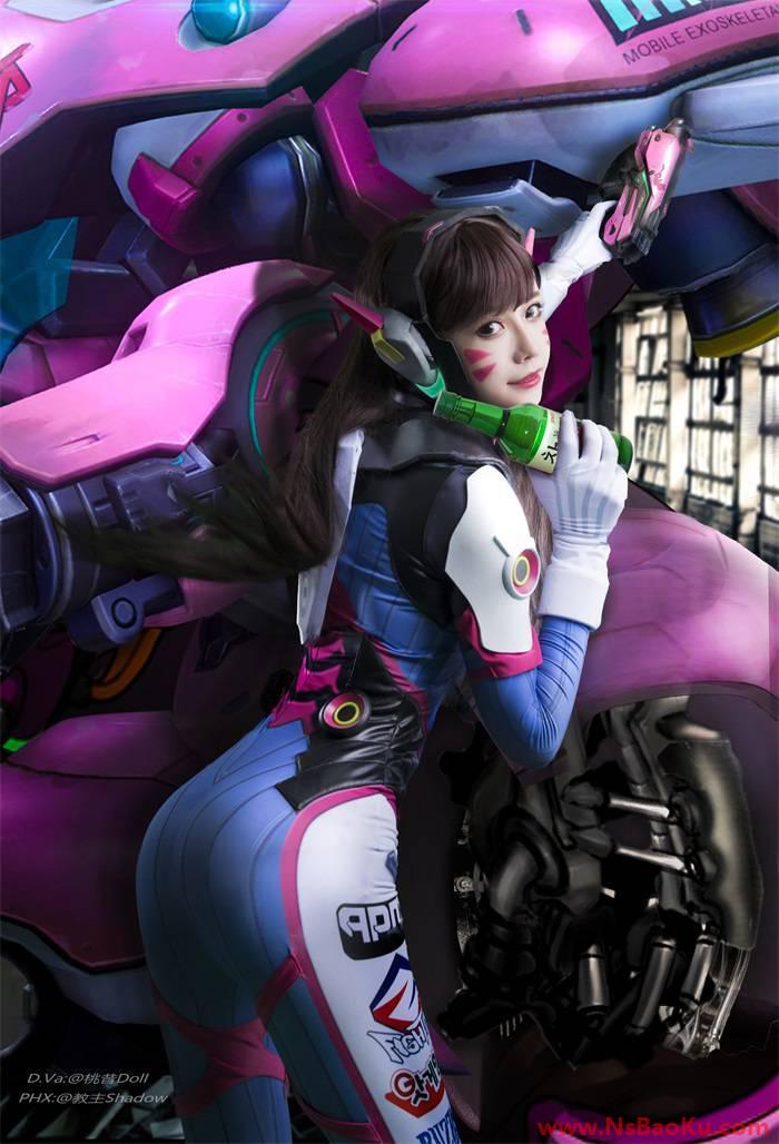 [Cosplay] 屁股先锋 – D.Va Cosplay [21P/135M]-男士宝库