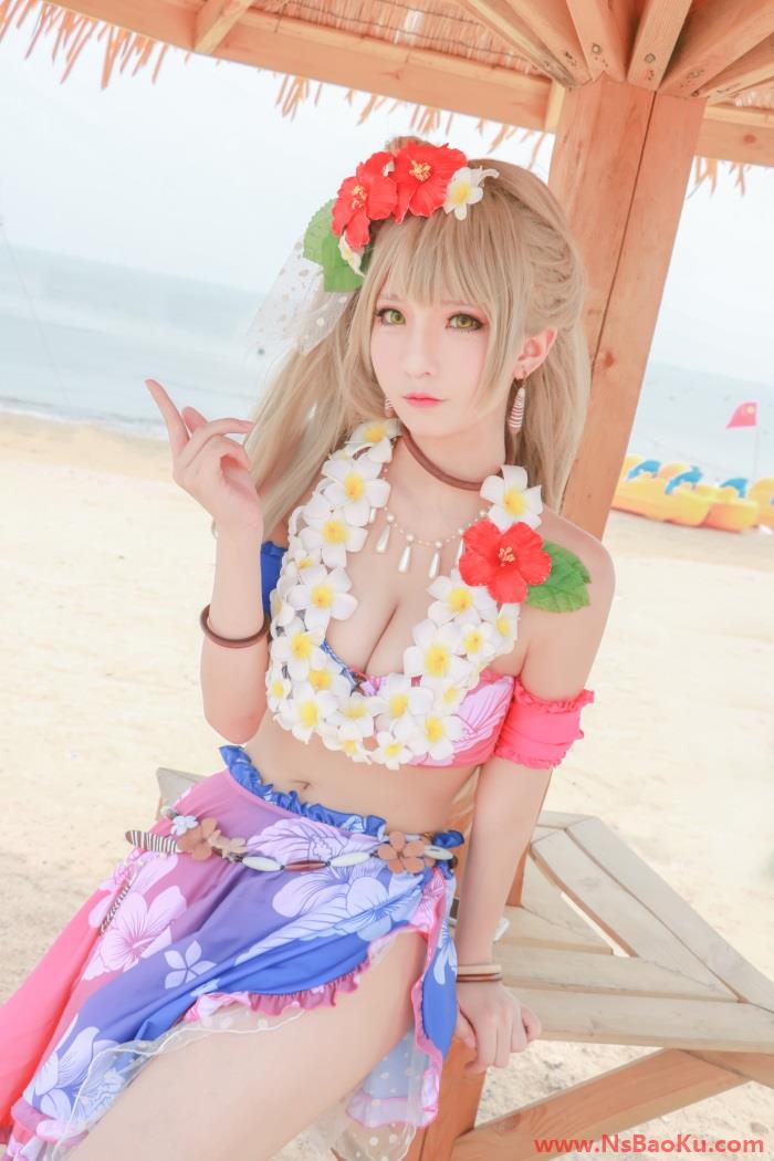 图片[3]-[Cosplay] 南小鸟-夏威夷水着觉醒泳装福利高清写真[14P/102M]-男士宝库