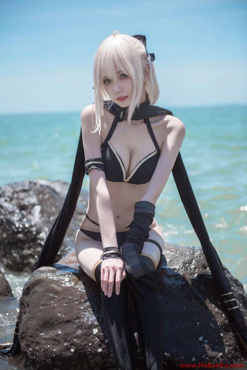 图片[2]-[Cosplay] 巨如嘿丝 – 妖刀少女异闻录Cosplay [9P/56MB]-男士宝库