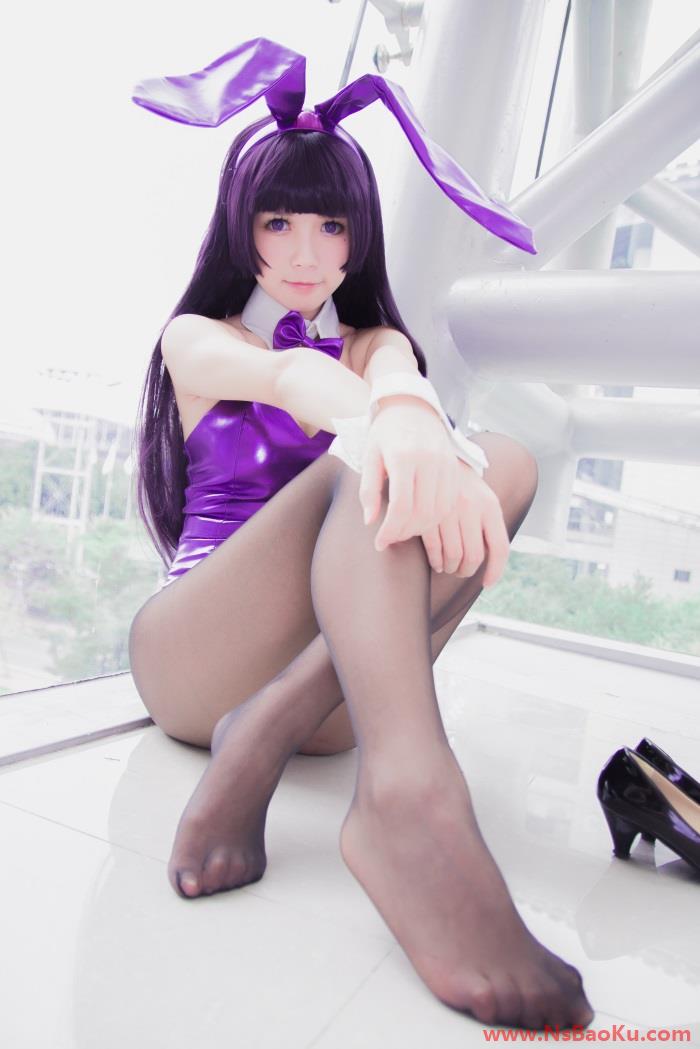 [Cosplay] 黑猫兔女郎 – 五更琉璃Cos [16P/108MB]-男士宝库
