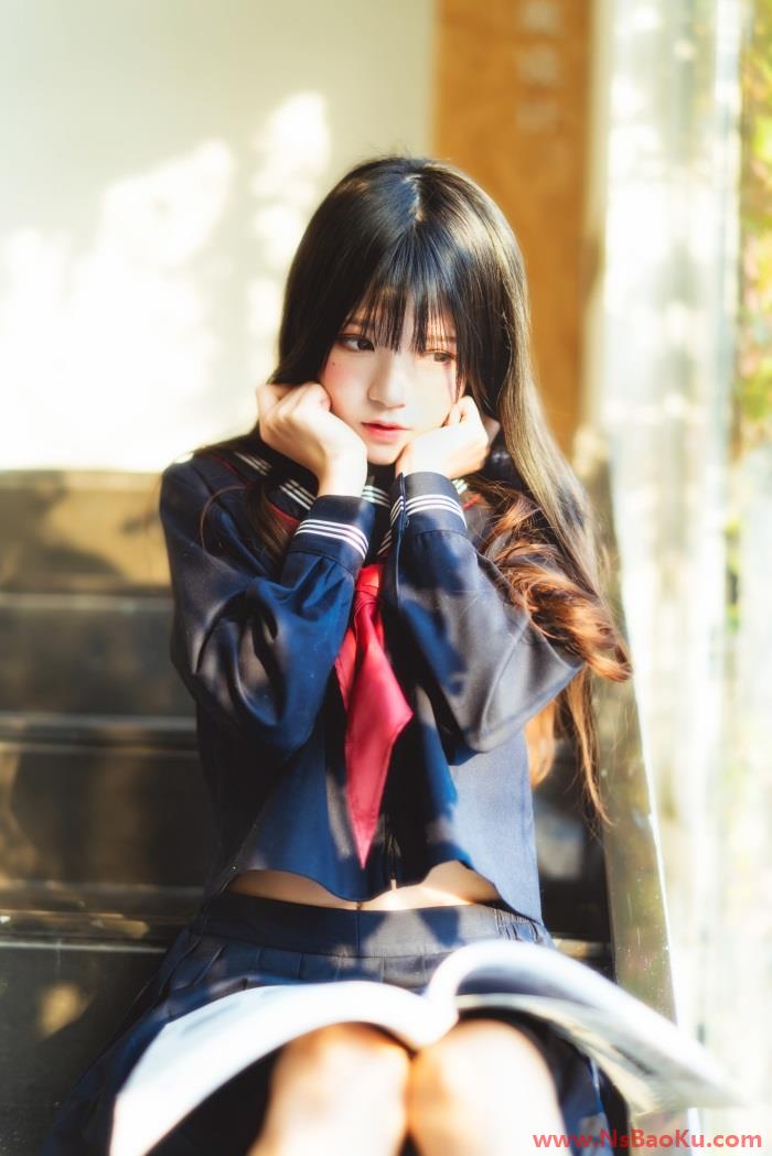 罗利风COS 桜桃喵 – 黑色水手服 [50P/747MB]-男士宝库