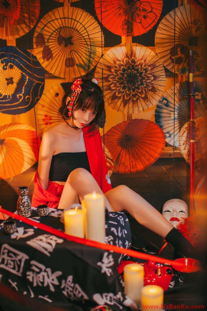 图片[2]-网紅Coser@疯猫ss – 红色羽衣 [15P/192MB]-男士宝库