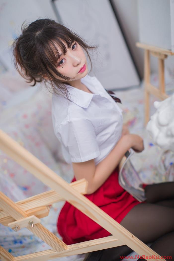 图片[2]-网紅妹纸@疯猫ss – 画室jk少女 [23P/172MB]-男士宝库