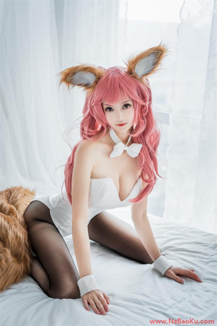 图片[2]-[Cosplay] 玉藻前兔女郎写真 [50P/183MB]-男士宝库