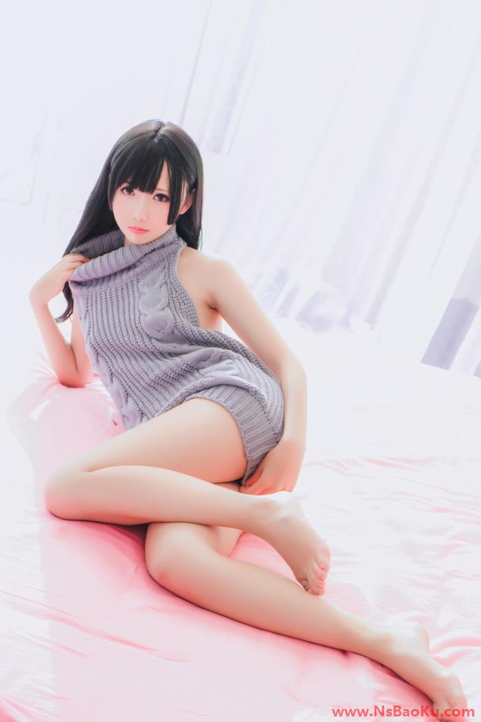 图片[2]-网紅Coser@面饼仙儿 – 露背毛衣 [41P/903MB]-男士宝库