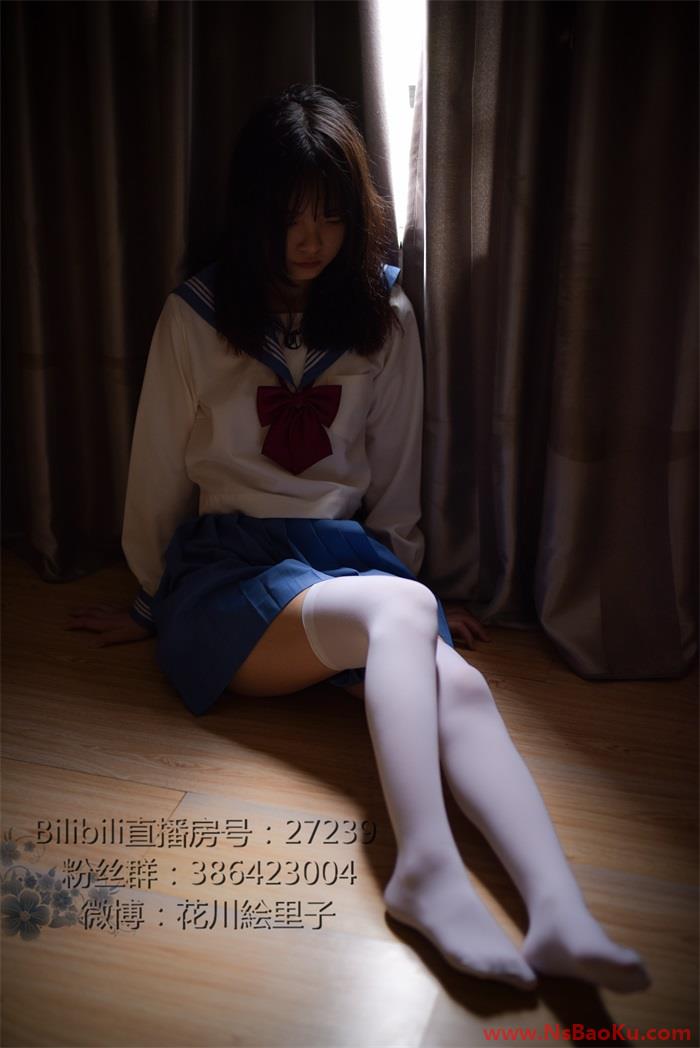 图片[3]-微博@花川絵里子 JK死库水白丝写真 [32P/237MB]-男士宝库