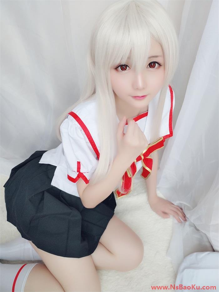 图片[2]-微博妹纸@星之迟迟 VOL.3 伊莉雅制服 [60P/48.9MB]-男士宝库