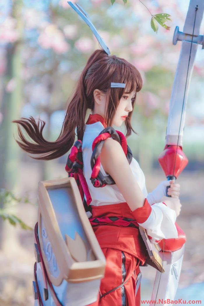 图片[3]-网紅Coser@桜桃喵 – 王者荣耀 伽罗COS [32P/655MB]-男士宝库