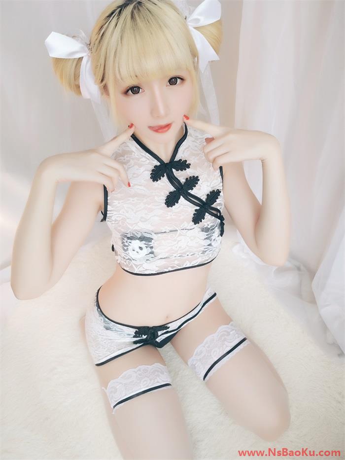 微博妹纸@星之迟迟 VOL.16 熊猫旗袍 [60P/96MB]-男士宝库