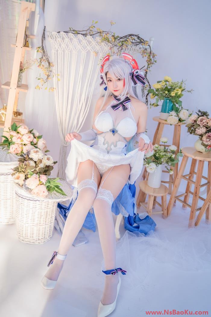图片[3]-人气动漫Coser@猫九酱sakura 碧蓝誓约 婚沙COS [95P/170MB]-男士宝库