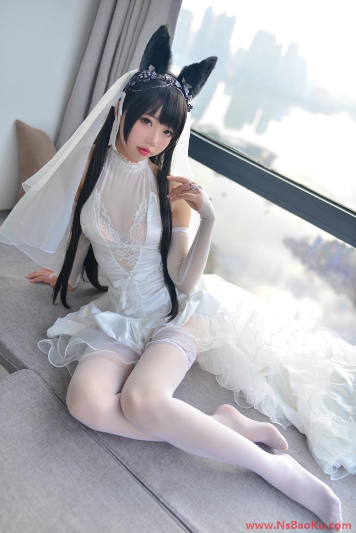 网紅Coser@雪琪-爱宕婚纱 [38P/366MB]-男士宝库
