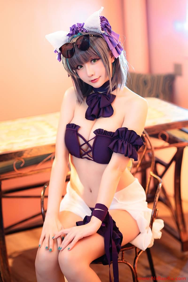 人气动漫Coser@鳗鱼霏儿 碧蓝航线-校服 [14P/578MB]-男士宝库
