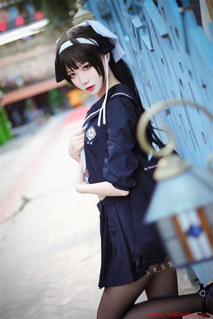网紅Coser@Yoko宅夏 一号写真本 黑白丝两套 [48P/333MB]-男士宝库