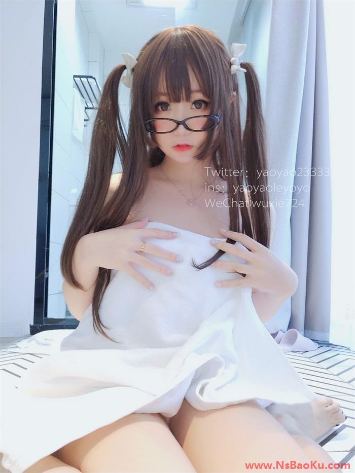 图片[2]-人气动漫Coser@软妹摇摇乐-浴巾篇 [48P/364MB]-男士宝库