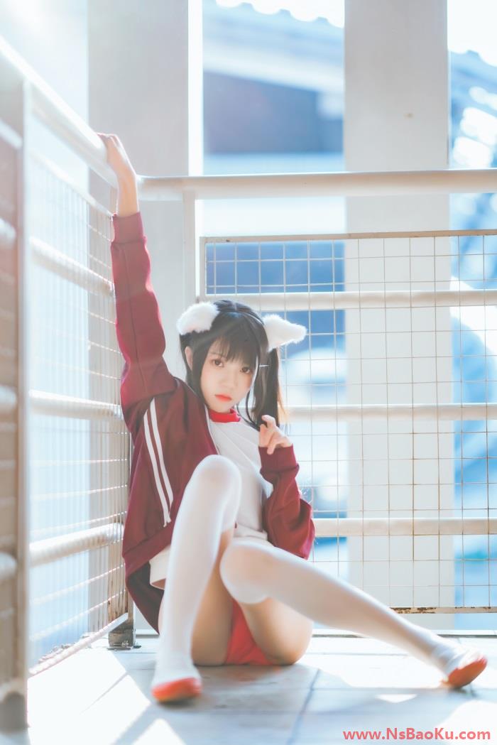 图片[3]-人气动漫Coser@桜桃喵 – 红色体操服 [44P/538MB]-男士宝库
