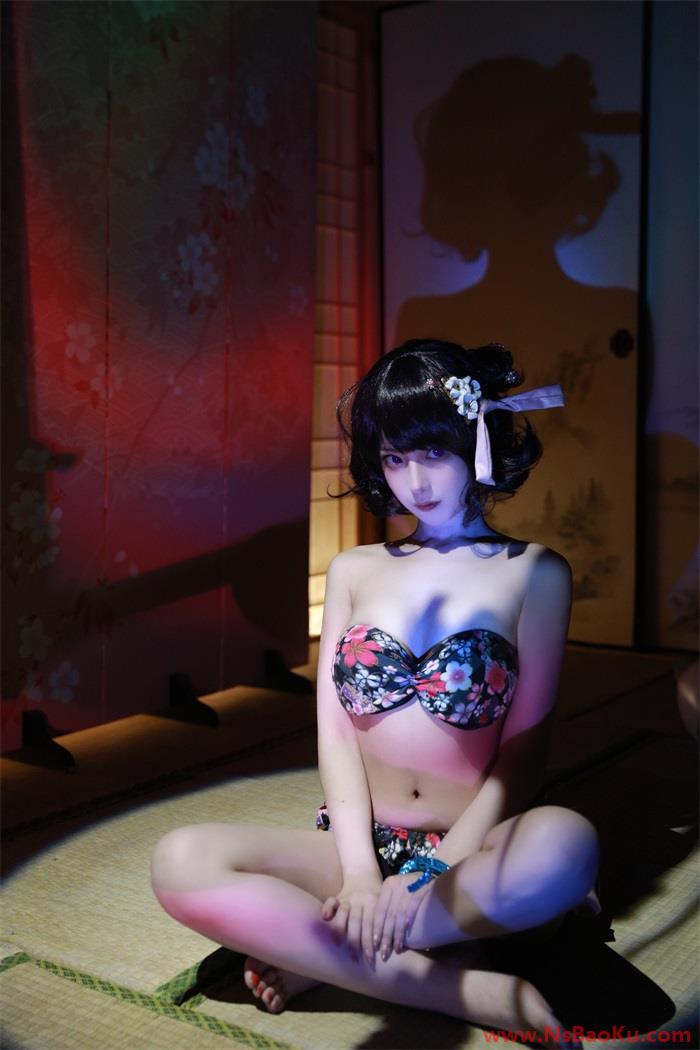 人气动漫Coser@Shika小鹿鹿 北斋泳装 [21P/57.1MB]-男士宝库