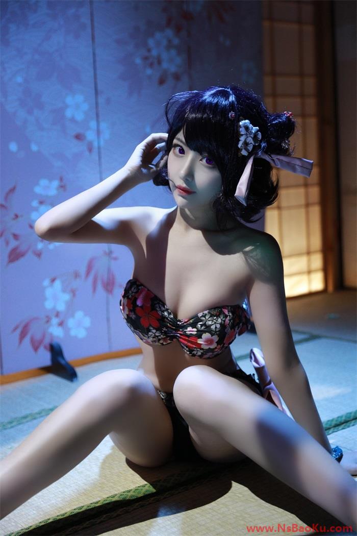 图片[3]-人气动漫Coser@Shika小鹿鹿 北斋泳装 [21P/57.1MB]-男士宝库