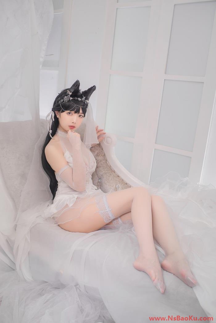 图片[3]-微博红人Coser@雯妹不讲道理 爱宕花嫁 [32P/282MB]-男士宝库