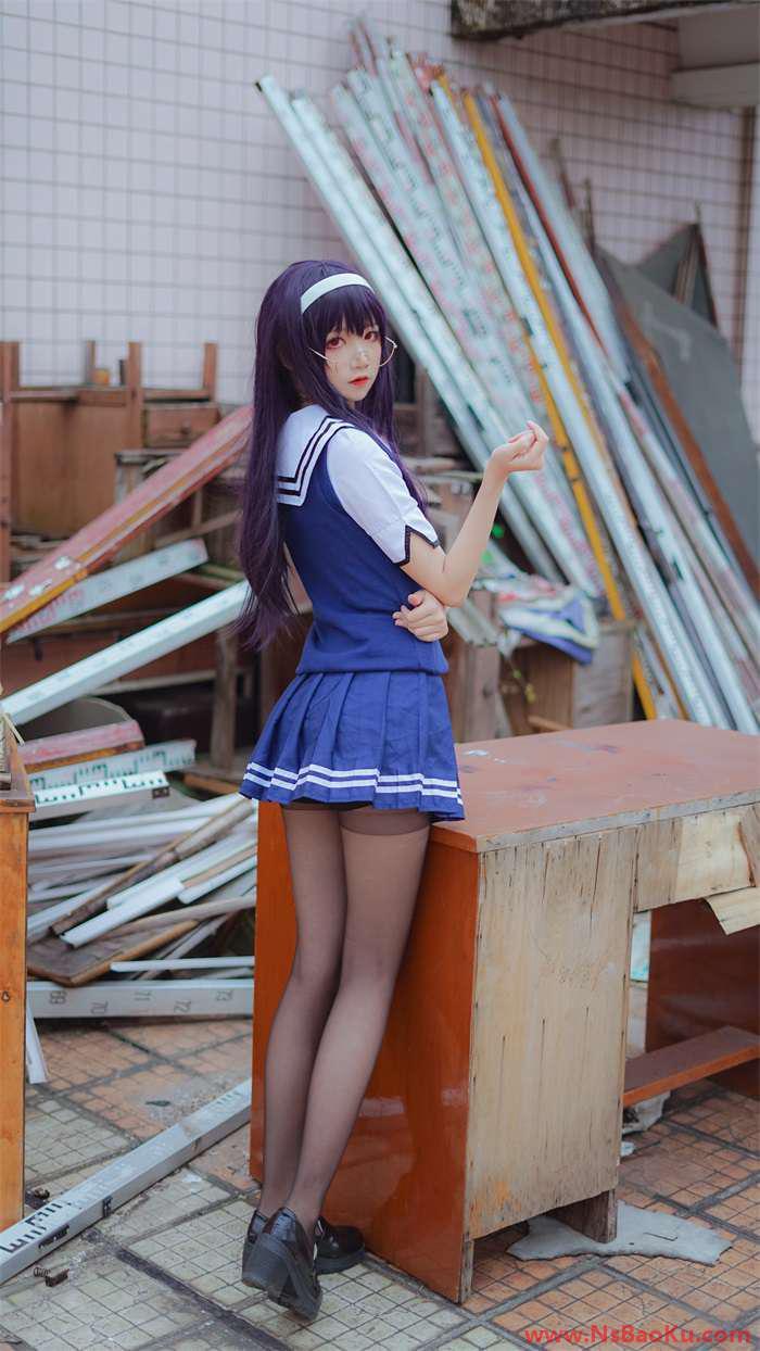 图片[2]-微博红人Coser@五更百鬼 学姐校服 [25P/139MB]-男士宝库