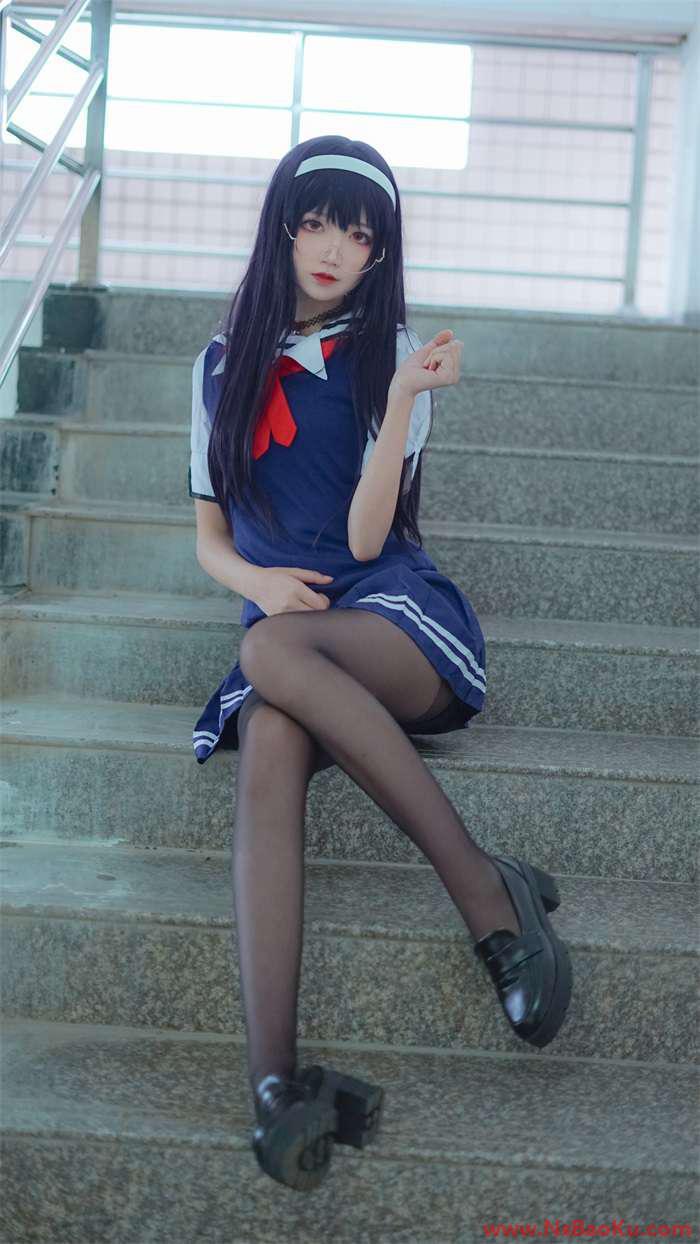 图片[4]-微博红人Coser@五更百鬼 学姐校服 [25P/139MB]-男士宝库