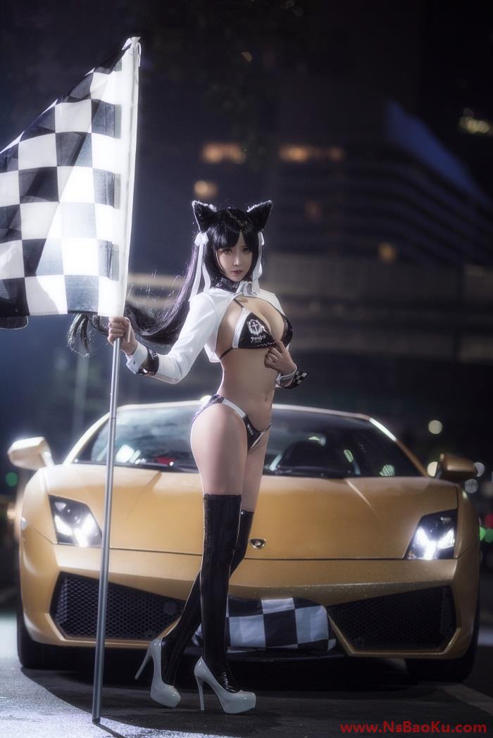 微博红人Coser@抱走莫子aa- 爱岩赛车娘 [22P/357MB]-男士宝库