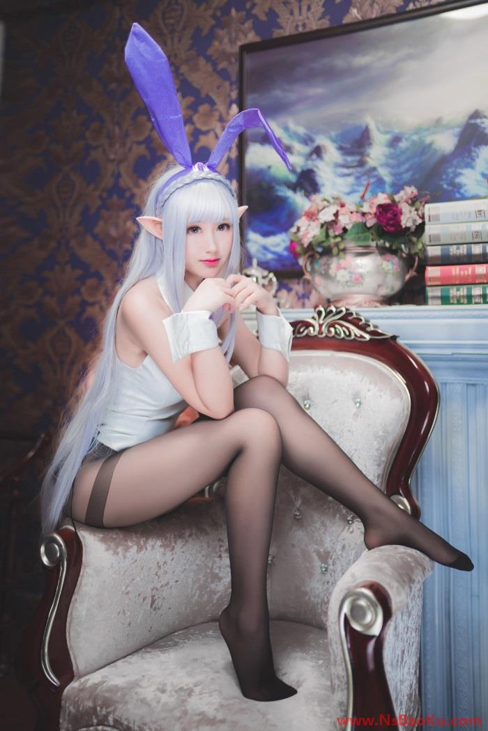 人气动漫Coser@沫小舞 – 艾米莉亚兔女郎 [18P/133MB]-男士宝库