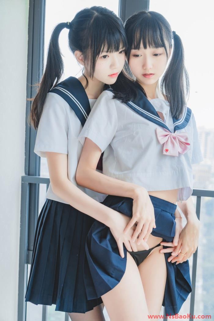 图片[2]-人气Coser@桜桃喵&木绵绵 – 她(制服×制服) [37P/718MB]-男士宝库