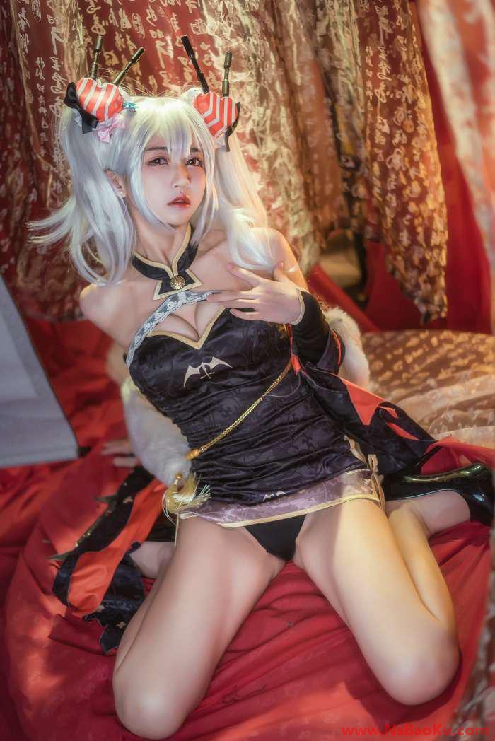图片[3]-人气动漫Coser@鳗鱼霏儿 – 碧蓝华裳 吸血鬼 [12P/175MB]-男士宝库
