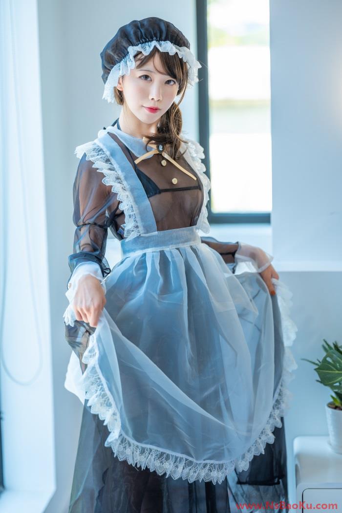 知名动漫博主@水淼aqua 透明女仆 [13P/39V/5.20GB]-男士宝库