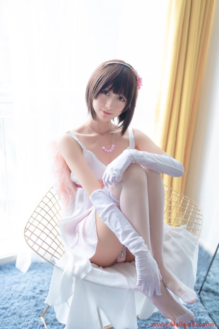 图片[2]-网紅Coser@木绵绵OwO – 加藤惠cos礼服部分 [39P/184MB]-男士宝库