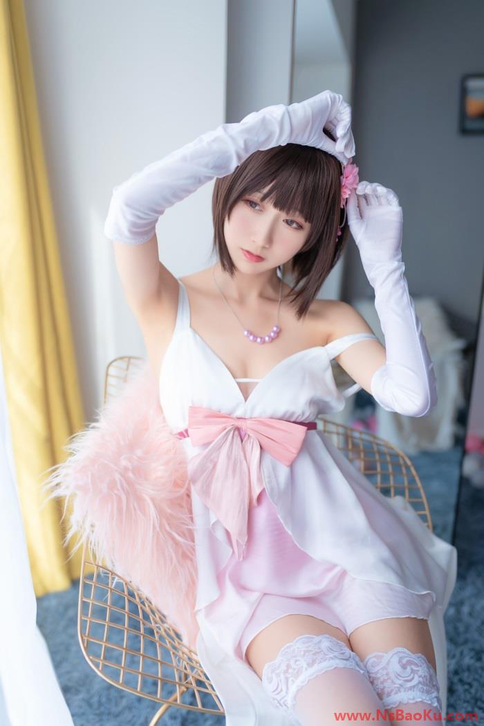 图片[3]-网紅Coser@木绵绵OwO – 加藤惠cos礼服部分 [39P/184MB]-男士宝库