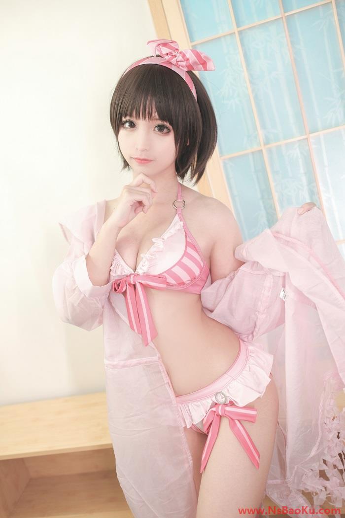 知名动漫博主@蠢沫沫 加藤惠泳装 [40P/473MB]-男士宝库