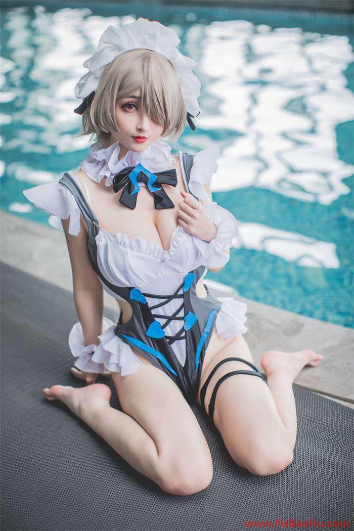 知名动漫Coser@rioko凉凉子 丽塔泳装 [28P/1V/380MB]-男士宝库