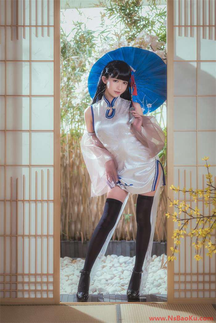 图片[2]-人气动漫Coser@鳗鱼霏儿 – 碧蓝华裳 逸仙 [16P/181MB]-男士宝库