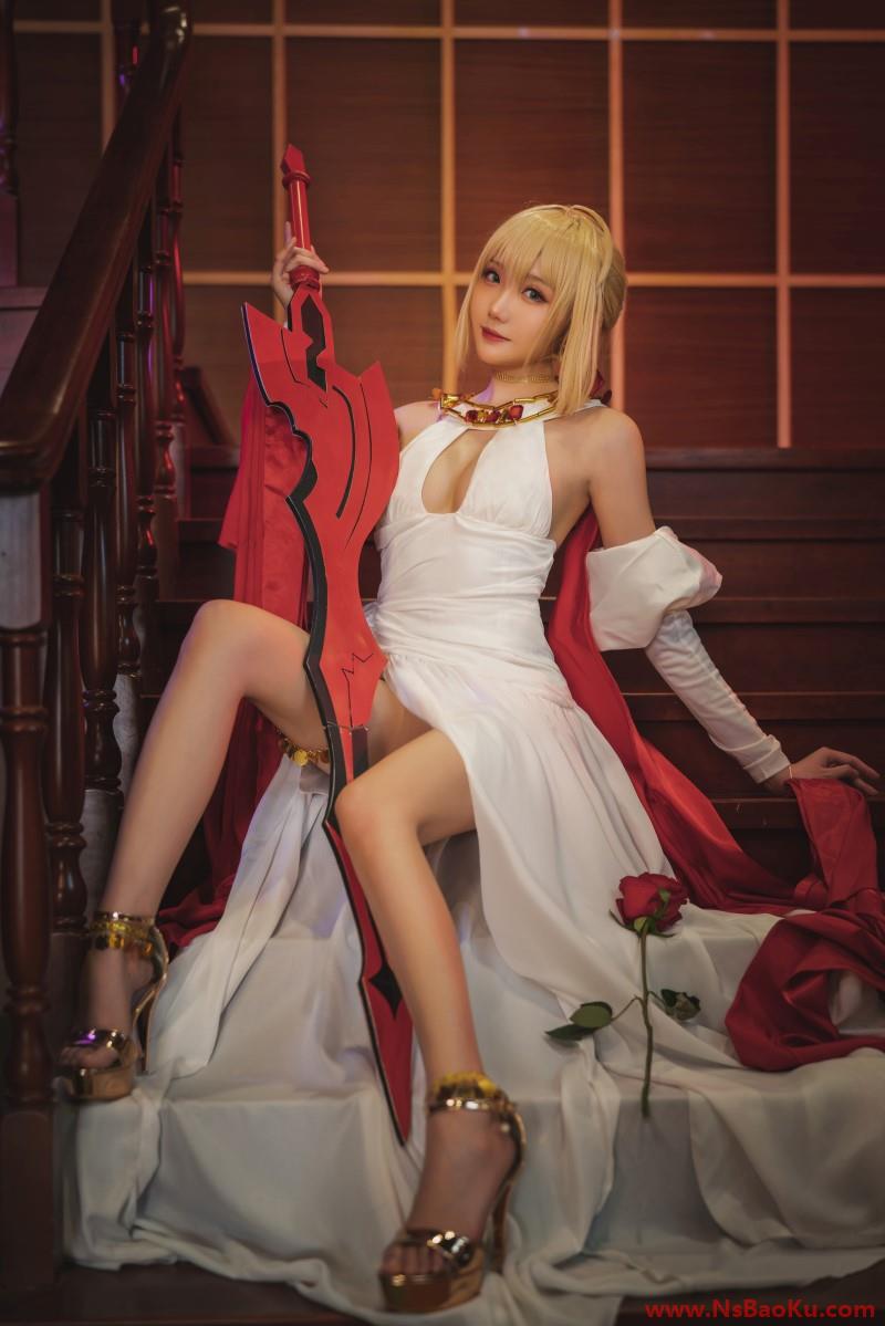 图片[4]-动漫Coser@瓜希酱 尼禄英灵正装 [20P/73MB]-男士宝库
