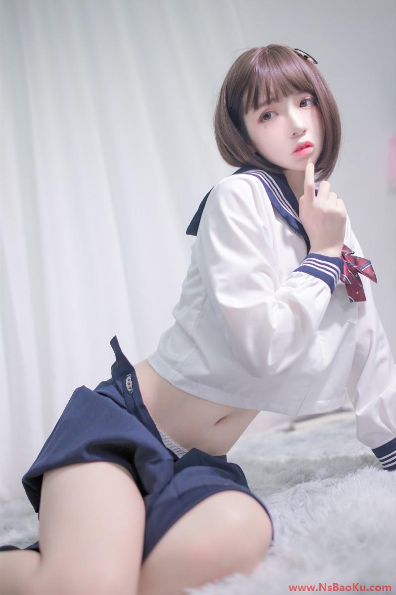 网紅Coser@疯猫ss 居家JK [40P/550MB]-男士宝库