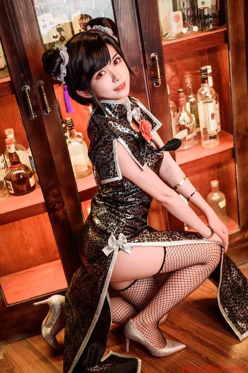 图片[4]-人气动漫Coser@鳗鱼霏儿 蒂法旗袍 [42P/841MB]-男士宝库